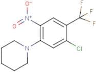 1-[5-chloro-2-nitro-4-(trifluoromethyl)phenyl]piperidine