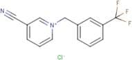 3-cyano-1-[3-(trifluoromethyl)benzyl]pyridinium chloride