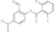 2-formyl-4-nitrophenyl 2-chloro-6-fluorobenzoate
