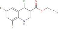 ethyl 4-chloro-6,8-difluoro-1,4-dihydroquinoline-3-carboxylate