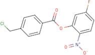 5-fluoro-2-nitrophenyl 4-(chloromethyl)benzoate