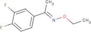 1-(3,4-difluorophenyl)ethan-1-one O1-ethyloxime