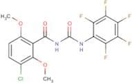 N-(3-chloro-2,6-dimethoxybenzoyl)-N'-(2,3,4,5,6-pentafluorophenyl)urea