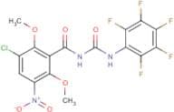 N-(3-chloro-2,6-dimethoxy-5-nitrobenzoyl)-N'-(2,3,4,5,6-pentafluorophenyl)urea