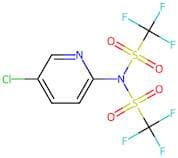 2-{Bis[(trifluoromethyl)sulphonyl]amino}-5-chloropyridine