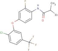 N1-{4-[2-chloro-5-(trifluoromethyl)phenoxy]-2-fluorophenyl}-2-bromopropanamide