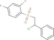 1-[(2-chloro-2-phenylethyl)sulphonyl]-2,4-difluorobenzene