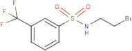 N1-(2-bromoethyl)-3-(trifluoromethyl)benzene-1-sulphonamide