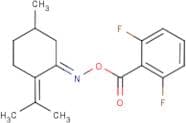 1,3-Difluoro-2-[({[5-methyl-2-(1-methylethylidene)cyclohexylidene]amino}oxy)carbonyl]benzene