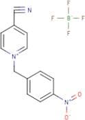 4-cyano-1-(4-nitrobenzyl)pyridinium tetrafluoroborate