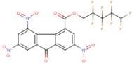 2,2,3,3,4,4,5,5-octafluoropentyl 2,5,7-trinitro-9-oxo-9H-fluorene-4-carboxylate
