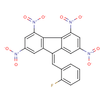9-(2-fluorobenzylidene)-2,4,5,7-tetranitro-9H-fluorene