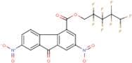 2,2,3,3,4,4,5,5-octafluoropentyl 2,7-dinitro-9-oxo-9H-fluorene-4-carboxylate