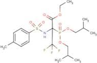 ethyl 2-(diisobutoxyphosphoryl)-3,3,3-trifluoro-2-{[(4-methylphenyl)sulphonyl]amino}propanoate