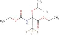 ethyl 2-[(ethoxycarbonyl)amino]-3,3,3-trifluoro-2-isopropoxypropanoate