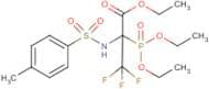 ethyl 2-(diethoxyphosphoryl)-3,3,3-trifluoro-2-{[(4-methylphenyl)sulphonyl]amino}propanoate
