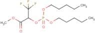 methyl 2-{[di(pentyloxy)phosphoryl]oxy}-3,3,3-trifluoropropanoate