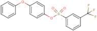 4-phenoxyphenyl 3-(trifluoromethyl)benzene-1-sulphonate