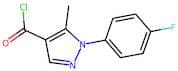 1-(4-Fluorophenyl)-5-methyl-1H-pyrazole-4-carbonyl chloride