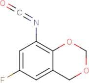 6-Fluoro-4H-1,3-benzodioxin-8-yl isocyanate