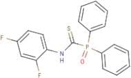 N-(2,4-difluorophenyl)oxo(diphenyl)phosphoranecarbothioamide