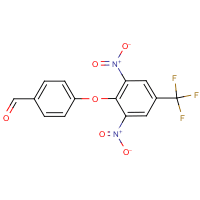 4-[2,6-dinitro-4-(trifluoromethyl)phenoxy]benzaldehyde