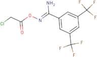 O1-(2-chloroacetyl)-3,5-di(trifluoromethyl)benzene-1-carbohydroximamide