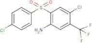 4-Chloro-2-[(4-chlorophenyl)sulphonyl]-5-(trifluoromethyl)aniline