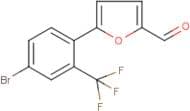 5-[4-Bromo-2-(trifluoromethyl)phenyl]-2-furaldehyde