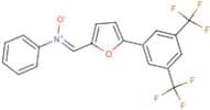 ({5-[3,5-di(trifluoromethyl)phenyl]-2-furyl}methylidene)(phenyl)ammoniumolate