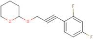 2-{[3-(2,4-difluorophenyl)prop-2-ynyl]oxy}tetrahydro-2H-pyran