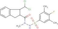 N'-{[1-(dichloromethyl)-2,3-dihydro-1H-inden-2-yl]carbonyl}-4-fluoro-N',3,5-trimethylbenzenesulpho…