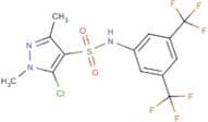 N4-[3,5-di(trifluoromethyl)phenyl]-5-chloro-1,3-dimethyl-1H-pyrazole-4-sulphonamide