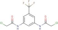 2-chloro-N-[3-[(2-chloroacetyl)amino]-5-(trifluoromethyl)phenyl]acetamide