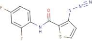 N2-(2,4-difluorophenyl)-3-azidothiophene-2-carboxamide