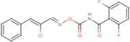[({[(2-chloro-3-phenylprop-2-enylidene)amino]oxy}carbonyl)amino](2,6-difluorophenyl)methanone