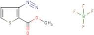 2-Methoxycarbonylthiophene-3-diazonium tetrafluoroborate