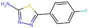2-Amino-5-(4-fluorophenyl)-1,3,4-thiadiazole
