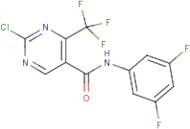 N5-(3,5-Difluorophenyl)-2-chloro-4-(trifluoromethyl)pyrimidine-5-carboxamide