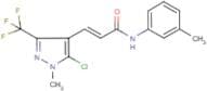 3-[5-chloro-1-methyl-3-(trifluoromethyl)-1H-pyrazol-4-yl]-N-(3-methylphenyl)acrylamide