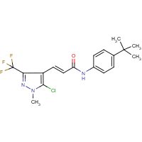 N1-[4-(tert-butyl)phenyl]-3-[5-chloro-1-methyl-3-(trifluoromethyl)-1H-pyrazol-4-yl]acrylamide