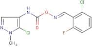 5-Chloro-4-{[({[(2-chloro-6-fluorophenyl)methylene]amino}oxy)carbonyl]amino}-1-methyl-1H-pyrazole