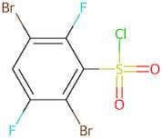 2,5-Dibromo-3,6-difluorobenzene-1-sulphonyl chloride