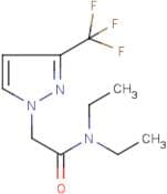N,N-diethyl-2-[3-(trifluoromethyl)-1H-pyrazol-1-yl]acetamide