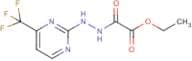 ethyl 2-oxo-2-{2-[4-(trifluoromethyl)pyrimidin-2-yl]hydrazino}acetate