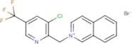 2-{[3-chloro-5-(trifluoromethyl)pyridin-2-yl]methyl}isoquinolinium bromide