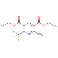 diethyl 2-methyl-6-(trifluoromethyl)pyridine-3,5-dicarboxylate