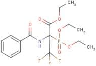 ethyl 2-(benzoylamino)-2-(diethoxyphosphoryl)-3,3,3-trifluoropropanoate