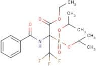ethyl 2-(benzoylamino)-2-(diisopropoxyphosphoryl)-3,3,3-trifluoropropanoate