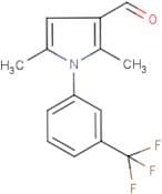 2,5-dimethyl-1-[3-(trifluoromethyl)phenyl]-1H-pyrrole-3-carboxaldehyde